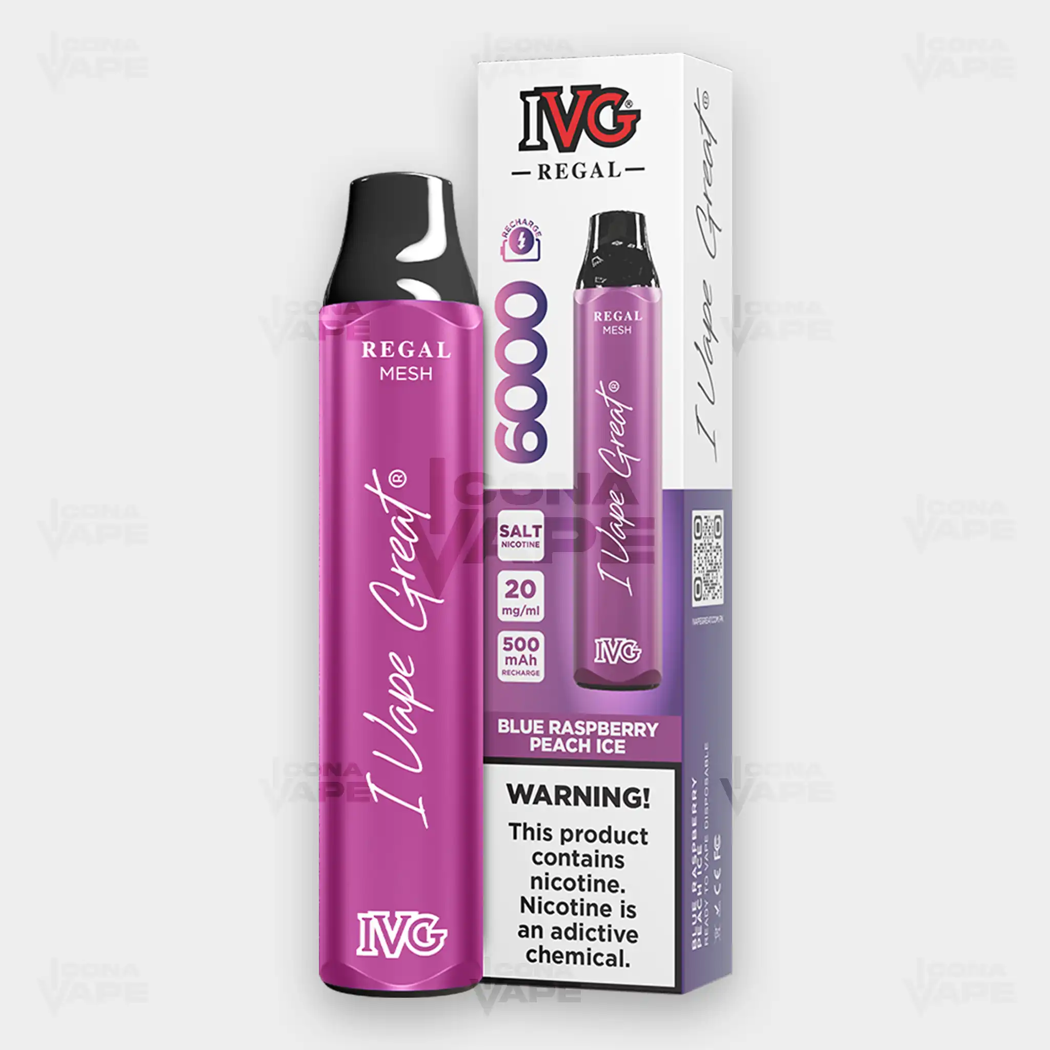 IVG REGAL MESH 6000 PUFFS DISPOSABLE VAPE - Image 6