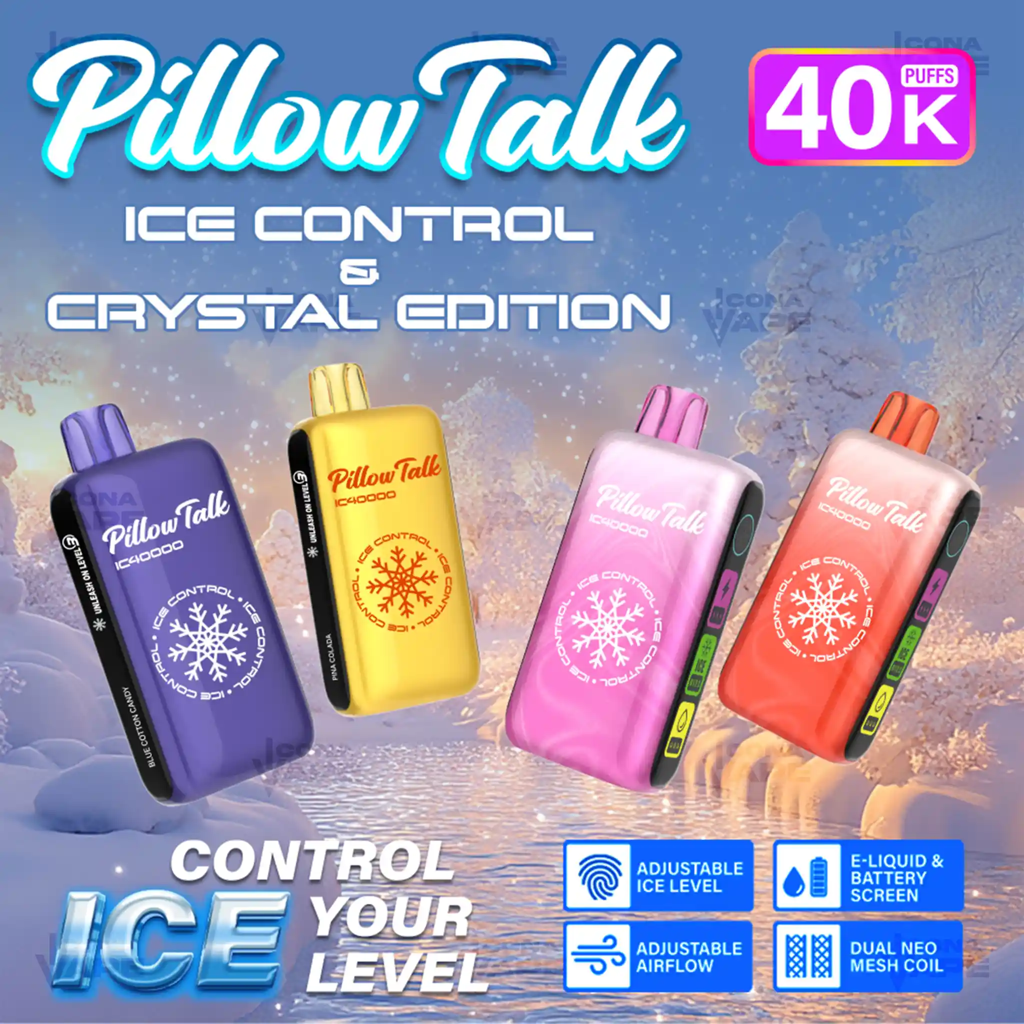 PILLOW TALK IC40000 DISPOSABLE VAPE - Image 3
