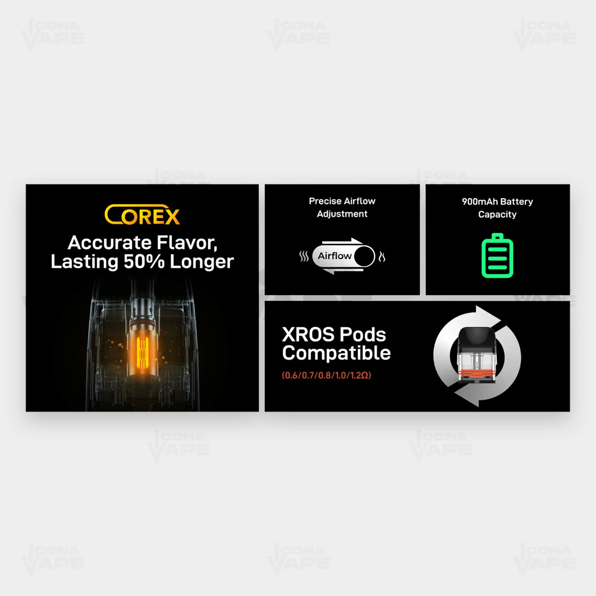 VAPORESSO XROS CUBE POD SYSTEM - Image 3